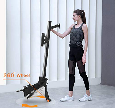 Image of ATIVAFIT Health & Fitness Magnetic Rowing Machine with LCD Display (Black)