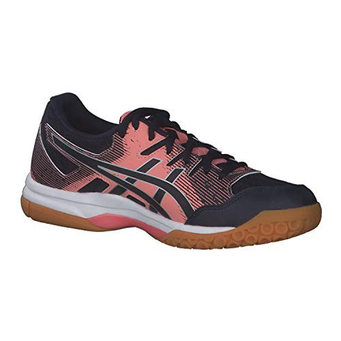 Image of ASICS Women's Gel-Rocket 9 Guava/Midnight Indoor Court Shoes-8 UK (42 EU) (10 US) (1072A034)