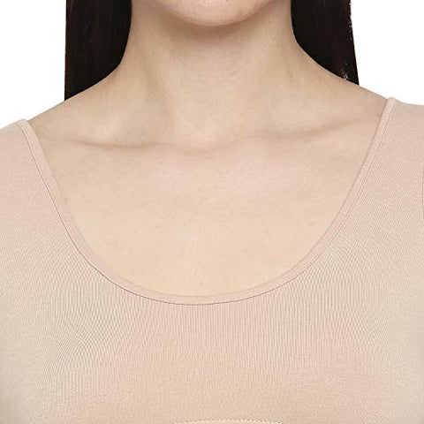Image of Longies Women Regular Fit Sports Bra (LGSBPO3001_Large_Beige,Black,Blue)