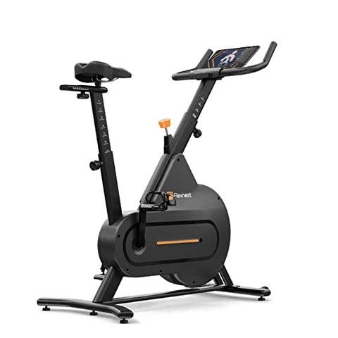 Image of Flexnest Flexbike Lite Exercise Cycle | Smart Bluetooth Exercise Cycle for home with 500+ Live Classes on App, 100 Resistance Levels Cycle for exercise at Home Gym Workout & Cardio Spin Bike Cycling Machine gym equipment(Black)