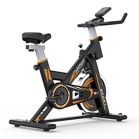 Image of Fitkit FK2000 Flywheel 13.22lbs, Max Weight 120kg Bluetooth Enabled Exercise Spin Bike with Free At Home Installation and Trainer Led Sessions by cult.sport