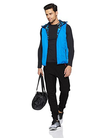 Image of Chromozome Men's Cotton Track Pants (8902733350853_S7673_black_L)