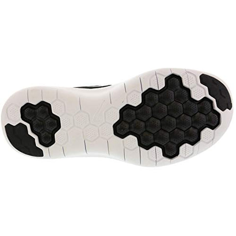 Image of Nike Women's WMNS Flex 2018 Rn White/Black Running Shoes-5 UK (7 US) (AA7408)