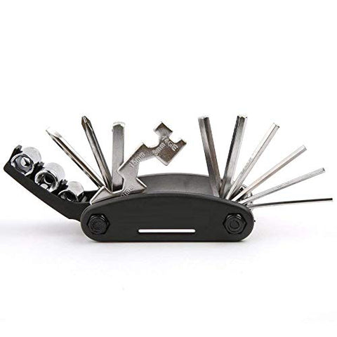 Image of Inditradition 13 in 1 Multifunctional Bicycle Repair Toolkit | Complete Tool Set for Bikes (Steel)