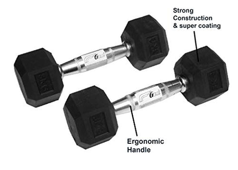 Image of GEE Hex Dumbbells 6kg(3kgx2)