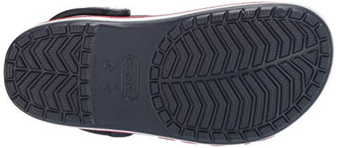 Image of crocs Unisex Adult Bayaband Clog Navy/Pepper 9 Men/ 10 UK Women (M10W12) (205089-4CC)