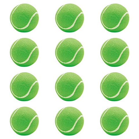 Image of Steller Light Weight Tennis Rubber Ball for Cricket (Green) -Pack of 12