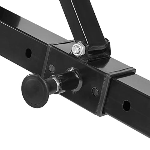 Image of The Cube Club Adjustable & Foldable Gym Bench - Limit: 150kg | Incline, Decline, and Flat | Bench Press for Home Gym | Chest Workout Equipment | Strength Training Equipment (Standard)