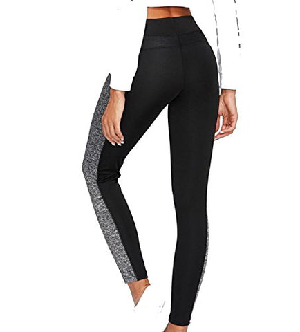 Image of Zesteez Women Sports Leggings(Large) for Gym Activewear Sports Wear 4 Way Stretchable Soft Handfeel Fabric. Black