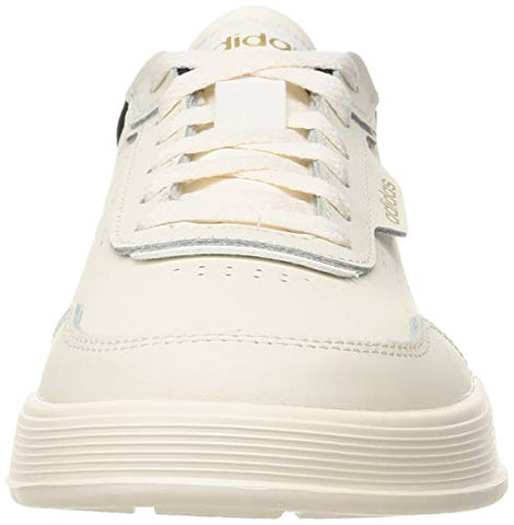 Image of Adidas Men's Courtrook CWHITE/CBLACK Tennis Shoe-8 Kids UK (FZ2949)