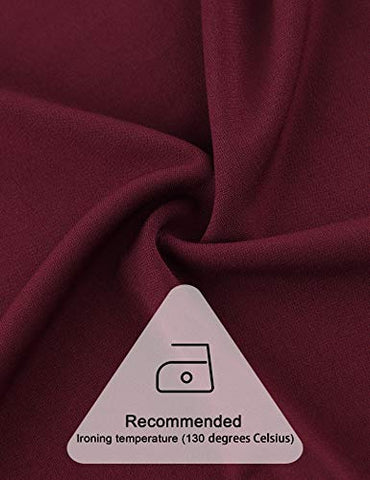 Image of VALOLIA Workout Shirts for Women, Moisture Wicking Quick Dry Active Athletic Women's Gym Performance T Shirts(Red Small)