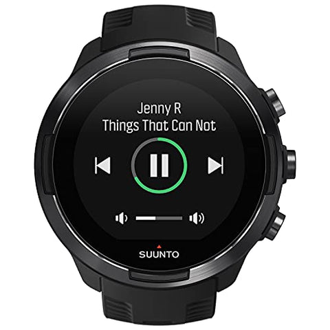 Image of Suunto 9 BARO Black, Durable GPS Sports Watch, Long and Smart Battery Life