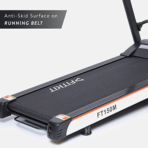 Image of Fitkit FT150M (4.5HP Peak) Motorised Treadmill with Free Home Installation, 1 Year Warranty and Trainer Led Sessions by Cult.Sport