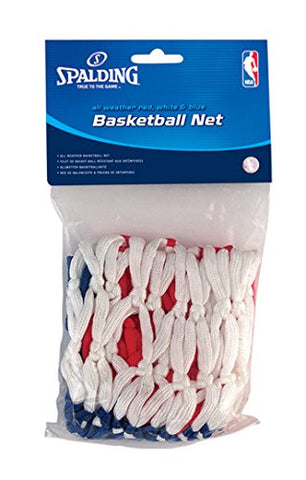 Image of Spalding Pro-Shot Basketball Net, Blue-Red-White