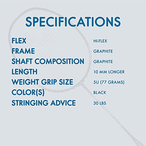Image of YONEX Badminton Racquet Nanoflare 29i (G4, 77 Grams, 30 lbs Tension)