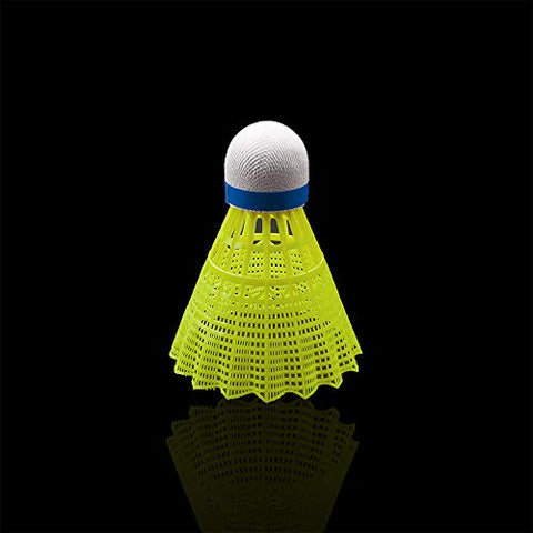 Image of Senston Nylon Badminton Shuttlecocks Sports Birdies Shuttlecock 12PCS for Outdoor Indoor Sports Activities - Yellow