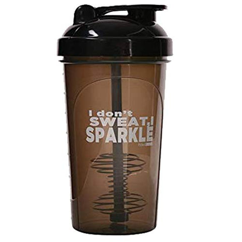 Image of Fitkit Classic Bottle Shaker (700ml, Grey/Black)