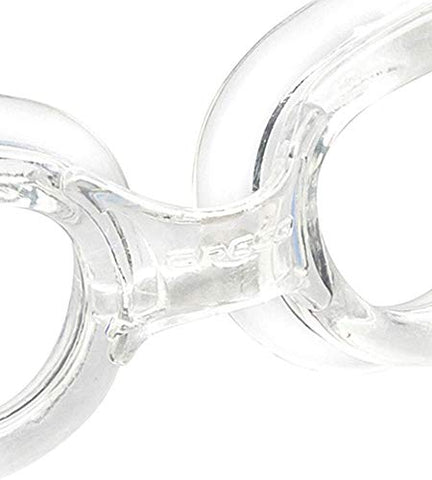 Image of Cressi Right Adult Swim Goggles for Men with Protective Case (Clear, Large)