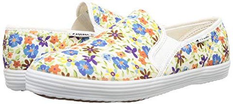 Image of BATA Women Printed Fitness White Ballet Flats6 UK (5591297)