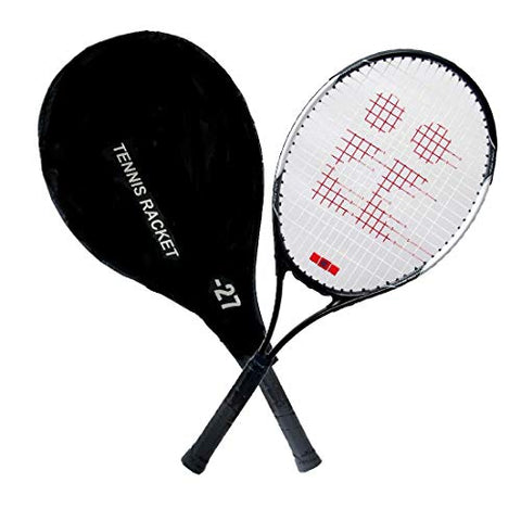 Image of Toyshine SSTP Power 27 Professional Aluminium Tennis Racquet, Good Control Grip, Strung with Cover (Multicolor)