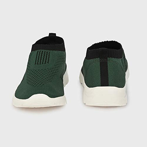 Image of Bourge Men's Vega-z1 Army Green Running Shoes-2 UK (36 EU) (3 US) (Vega-12-02)