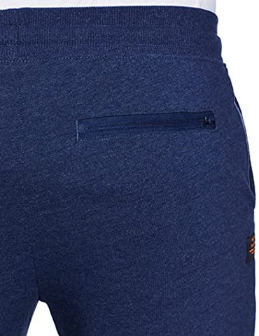 Image of Peter England Men's Western Sweatpants (PETPNTNY3218504_Navy_L)