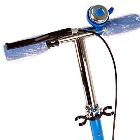 Image of JOYESTA Kick Scooter for Kids 3 Wheeler Foldable Kick Skating Cycle with Brake and Bell, LED on Wheels and Height Adjustable for Boys and Girls for 3-7 Years (Blue)