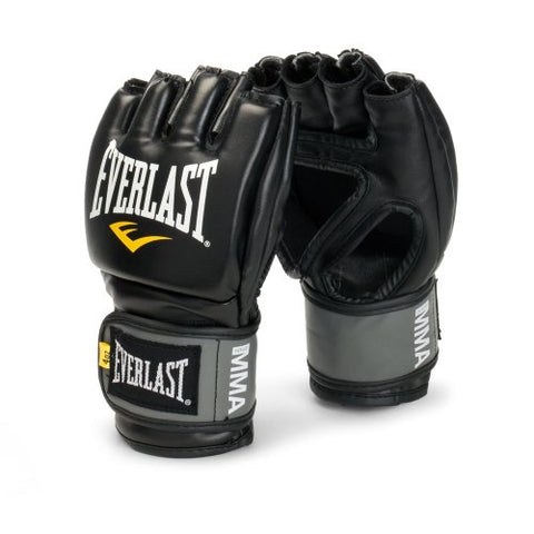 Image of Everlast Pro Style MMA Grappling Gloves, Small/Medium, (Black)