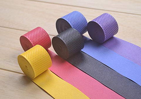 Image of Stunner Anti-Slip Badminton Grip Tennis/Squash Racquet Grip.(Assorted) konex (Pack of 2)