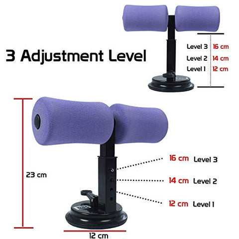 Image of SKYTONE Home Fitness Equipment Sit-ups and Push-ups Assistant Device Lose Weight Gym Workout Abdominal curl Exercise with Suction Cup