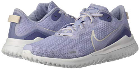 Image of Nike Women's WMNS Renew Ride Ghost/Guava Ice-World Indigo Running Shoe-6 Kids UK (CD0314-006)