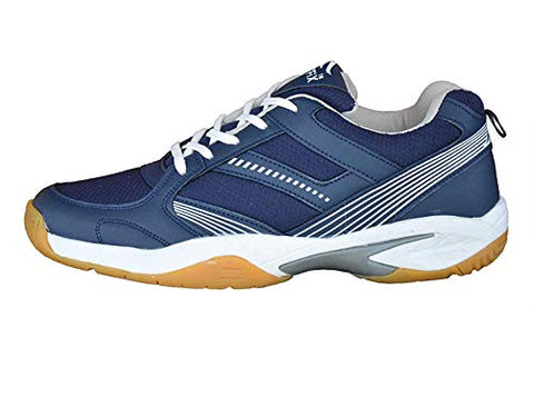 Image of Men's Navy Blue Badminton Shoes - 9 UK