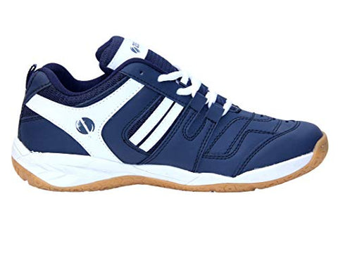 Image of ZEEFOX Ryder Men's (Non-Marking) PU Badminton Shoes Navy Blue