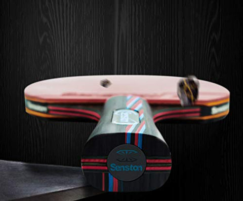Image of Senston Ping Pong Paddles Set Includes 2 High Performance Table Tennis Rackets and 1 Portable Storage Bag Included for Indoor or Outdoor Play Table Tennis Bat