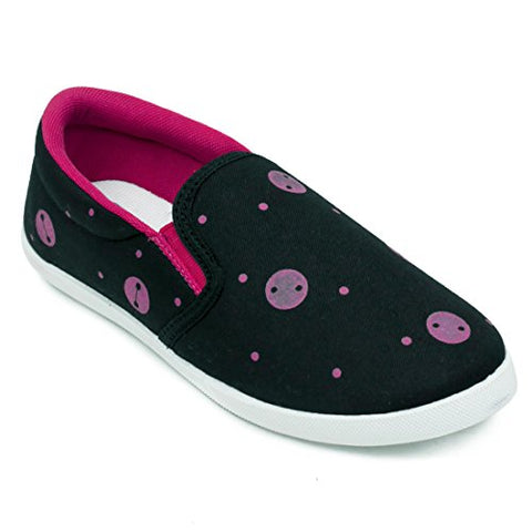 Image of ASIAN Smily-31 Casual Shoes,Slip-on Shoes,Canvas Shoes,Walking Shoes for Women (UK-5, Pink)