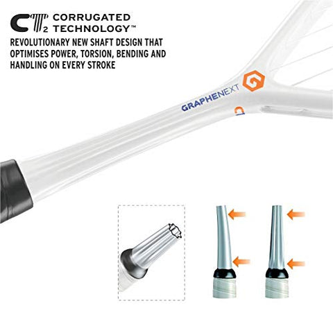 Image of HEAD GRAPHENE XT CYANO 110 Squash Racquet White