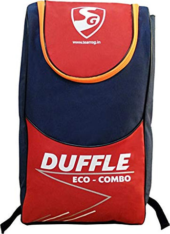 Image of SG Summer Camp Kashmir Willow Cricket Kit for All Ages (Navy/Green, Size 5)