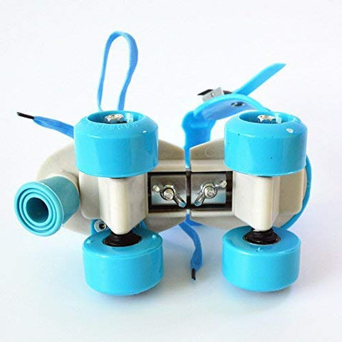 Image of Toy Arena pro lite Children's Adjustable Speed Quad Roller Skates Shoes for Kids Roller Skates Shoesfor Kids (Blue)