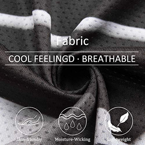 Image of Men's Cycling Jersey Set Short Sleeve MTB Jersey Road Bike Clothing Shirts Shorts with 3D Padded Outdoor Riding Sportswear