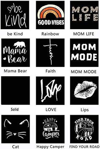 Image of Akihoo Mama BearT Shirts Women Graphic Long Sleeve Funny Inspirational Teacher Fall Sweatshirt Tunics Tops with Pockets M