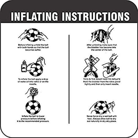 Image of VOODANIA Telstar Combo Pack 1 Football & 1 pump PU material multi color size 5 for All Age Groups Kids Fans of Euro Cup copa America letin American Football New Age All Surface Football