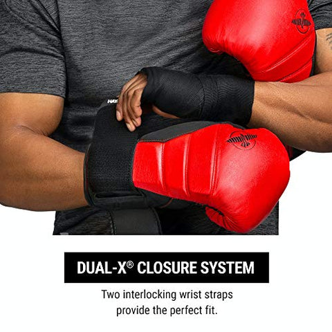 Image of Hayabusa T3 Boxing Gloves - Red/Black, 12oz