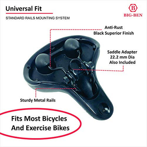 Image of BIG-BEN 23275 Bike Seat for Men and Women