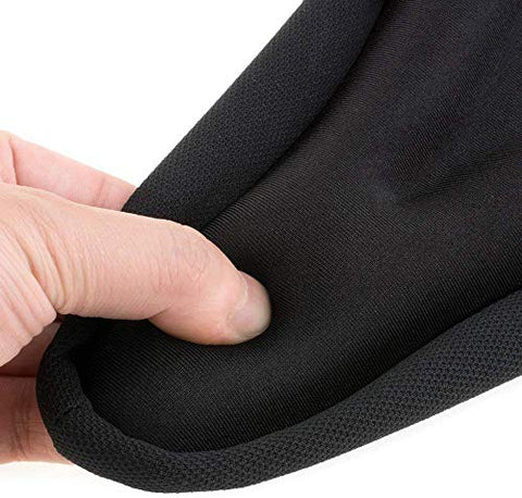 Image of ShreNik Made in India Silicone Soft Cushion MTB Bikes Bicycle Cycle Saddle Seat Cover (Black Colour, 11 Inches, Free Size)