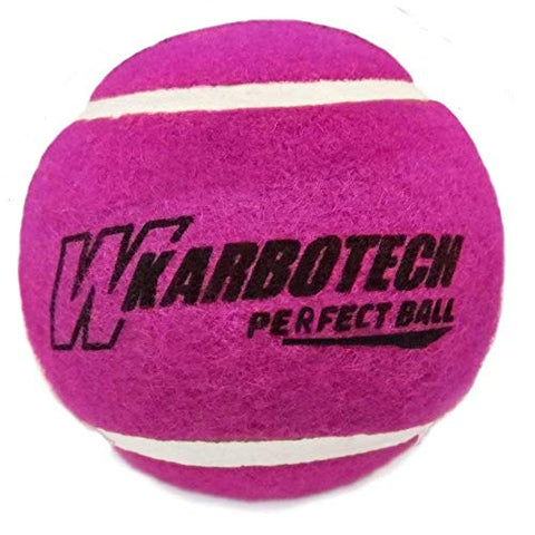 Image of Woods Leather Cricket Tennis Ball, Size Standard (Pink)