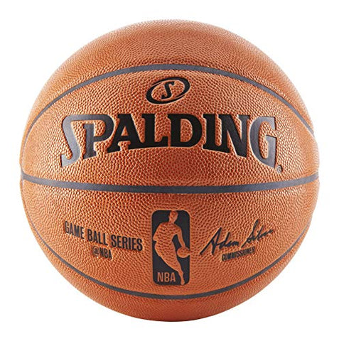 Image of Spalding NBA Replica Indoor-Outdoor Game Ball Series Basketball