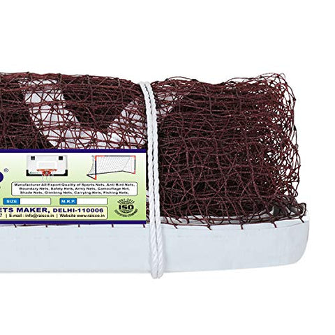 Image of Raisco 716F Nylon Special Four Side Tape Badminton Net (Brown)
