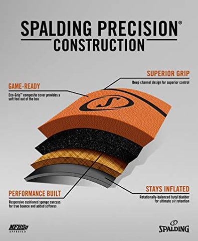 Image of Spalding Precision Indoor Game Basketball