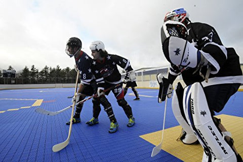 Image of Mylec Pro II Catch Glove (White/Blue/Black, Left, Large)