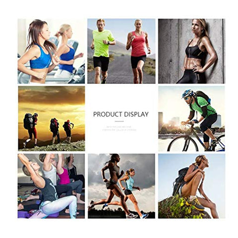 Image of GothicBride Running Belt Waterproof Pocket Belt Waist Pack Pouch with 1 Expandable Pockets for 6.5 inches Phone(iPhone XR XS MAX 8 Plus), Cards, Money, Sports,Travel, Spy, Hiking (Orange)